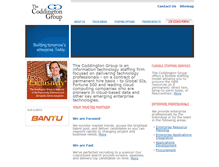 Tablet Screenshot of coddingtongroup.com